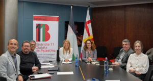 El Districte 11 de Barcelona reforça la seva cooperació amb municipis de Palestina