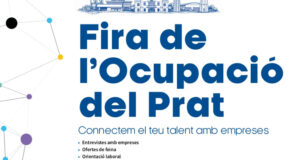 La primera Fira de l’Ocupació del Prat promou la connexió amb el teixit empresarial